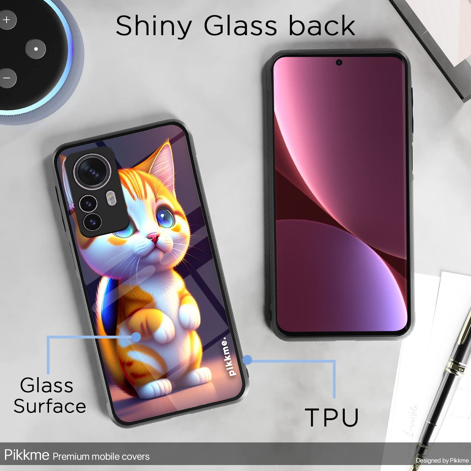 Pikkme Mi 12 Pro 5G Cat mobile cover – photo 3