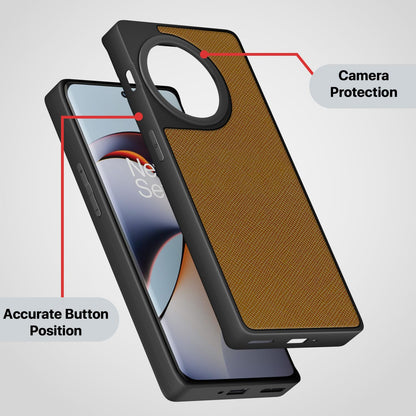 Pikkme tan Leatherback mobile back cover for OnePlus 11R 5G – photo 3