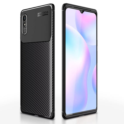 Black Carbon mobile back cover for Redmi 9A/9i/9A Sport – Pikkme