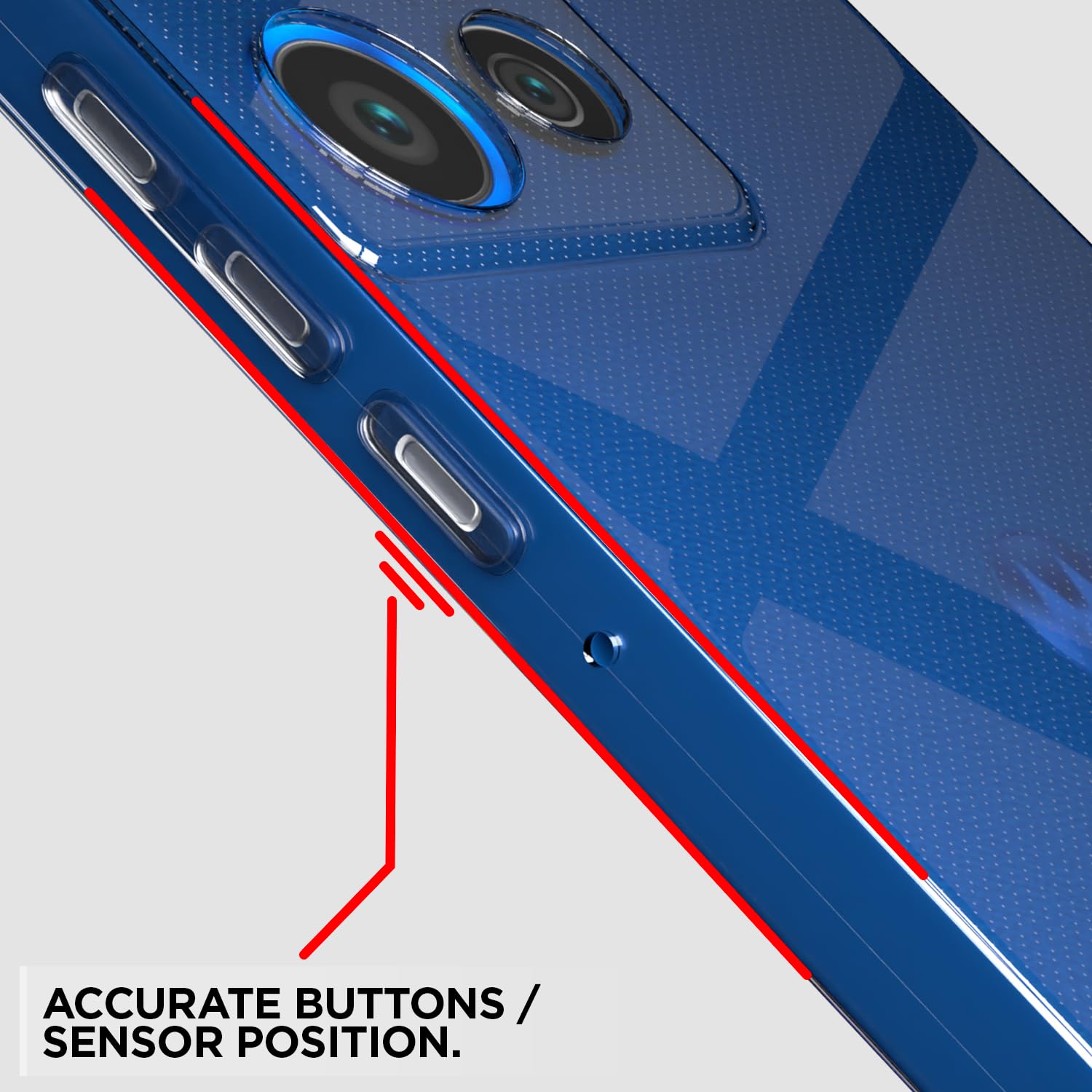 Pikkme Moto Edge 50 Neo 5G transparent mobile cover – photo 7