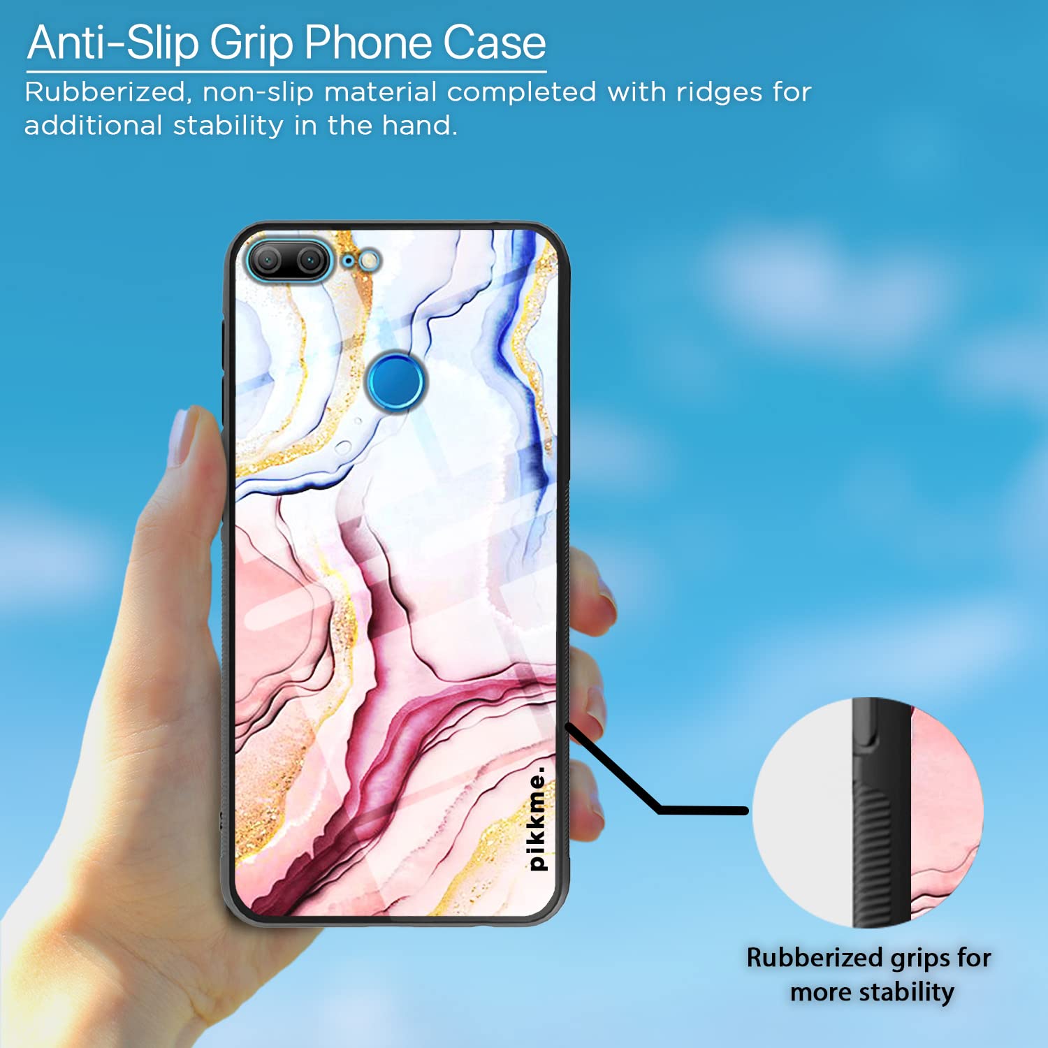 Pikkme Honor 9 Lite Hybrid mobile back cover – photo 5