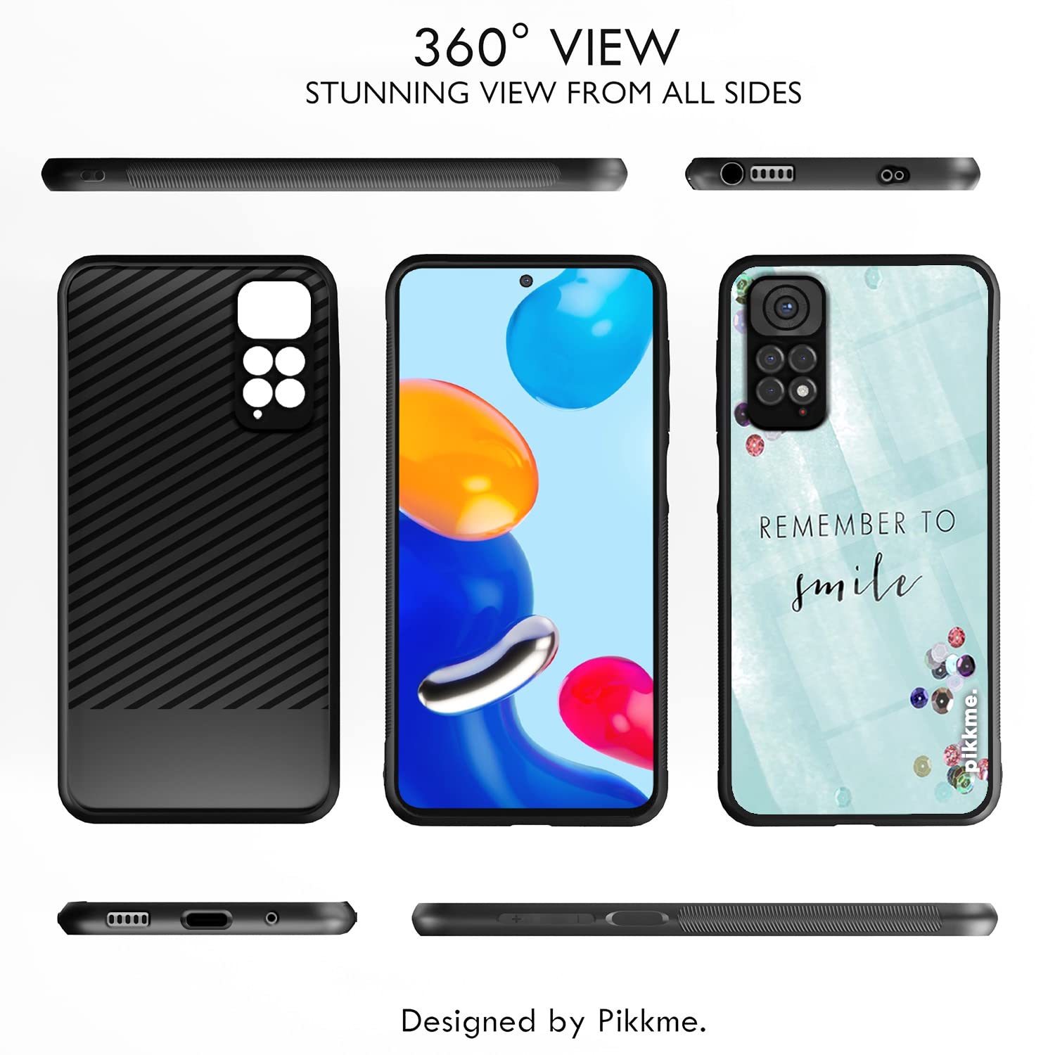 Pikkme Redmi Note 11/Note 11s Hybrid mobile back cover – photo 2