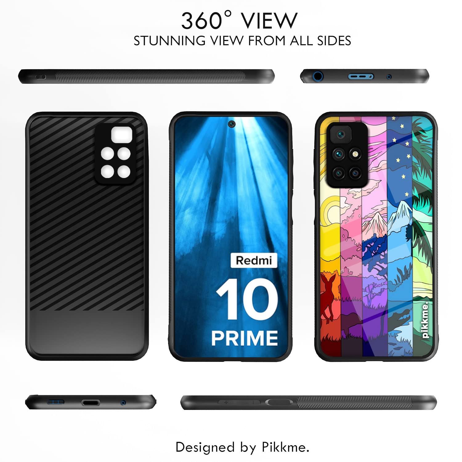 Redmi 10 Prime Hybrid back cover by Pikkme – photo 2