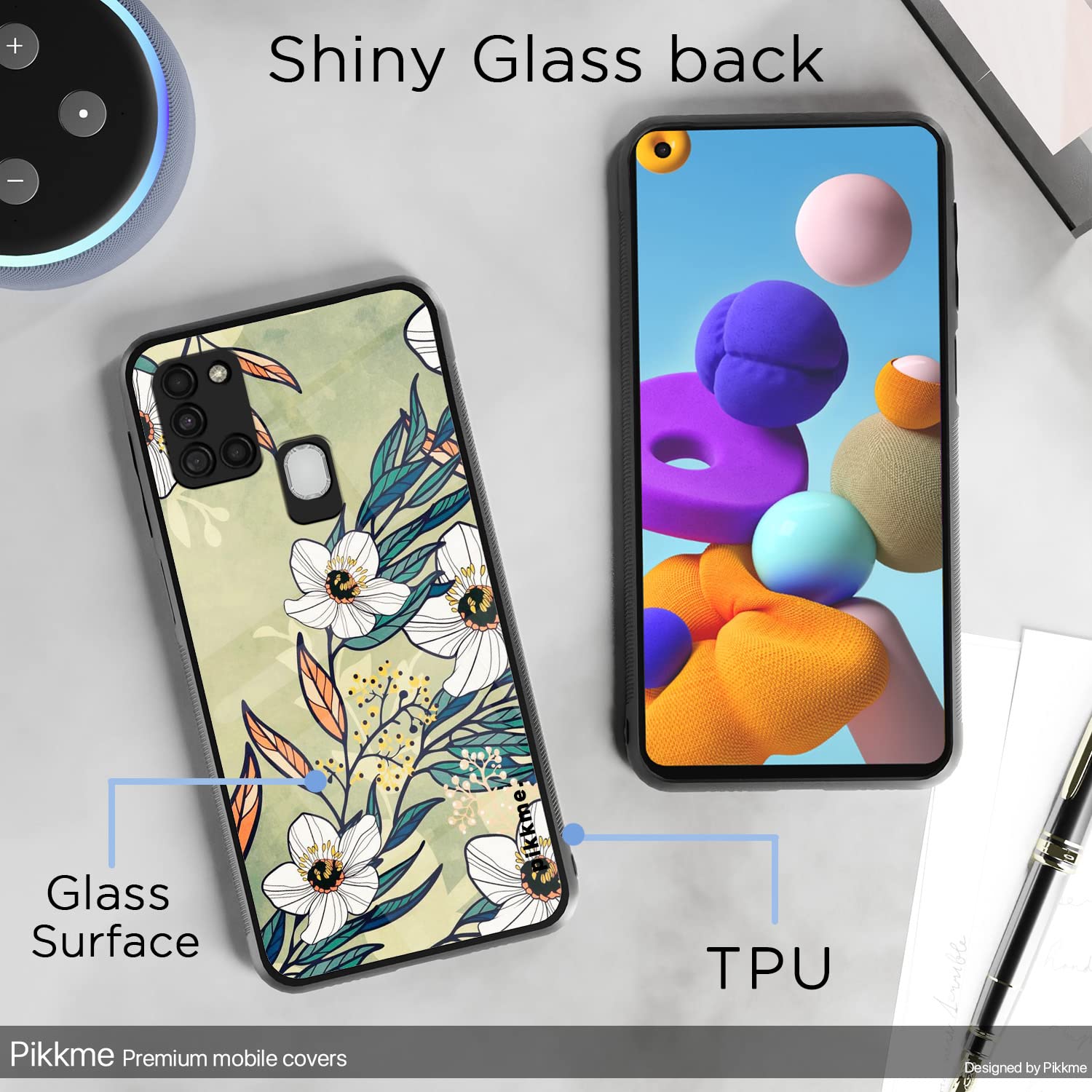 Pikkme Flower mobile cover for Samsung A21s – photo 3