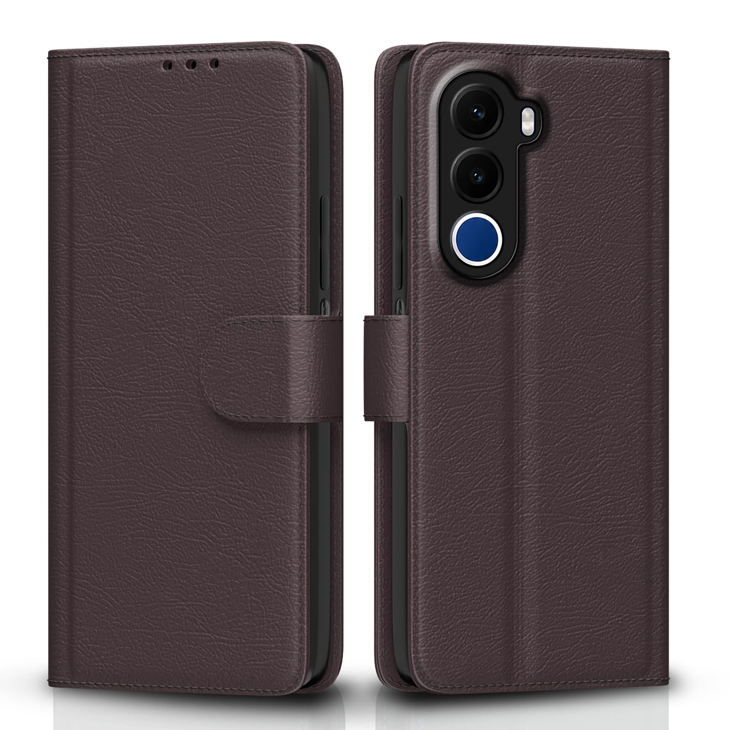 Realme C100x mobile flip cover in coffee by Pikkme