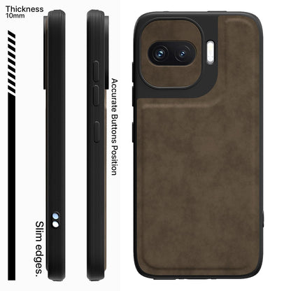 iQOO 15R 5G Leather phone cover in coffee by Pikkme – photo 3