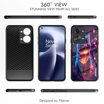 OnePlus Nord 2T 5G Cat mobile back cover by Pikkme – photo 2
