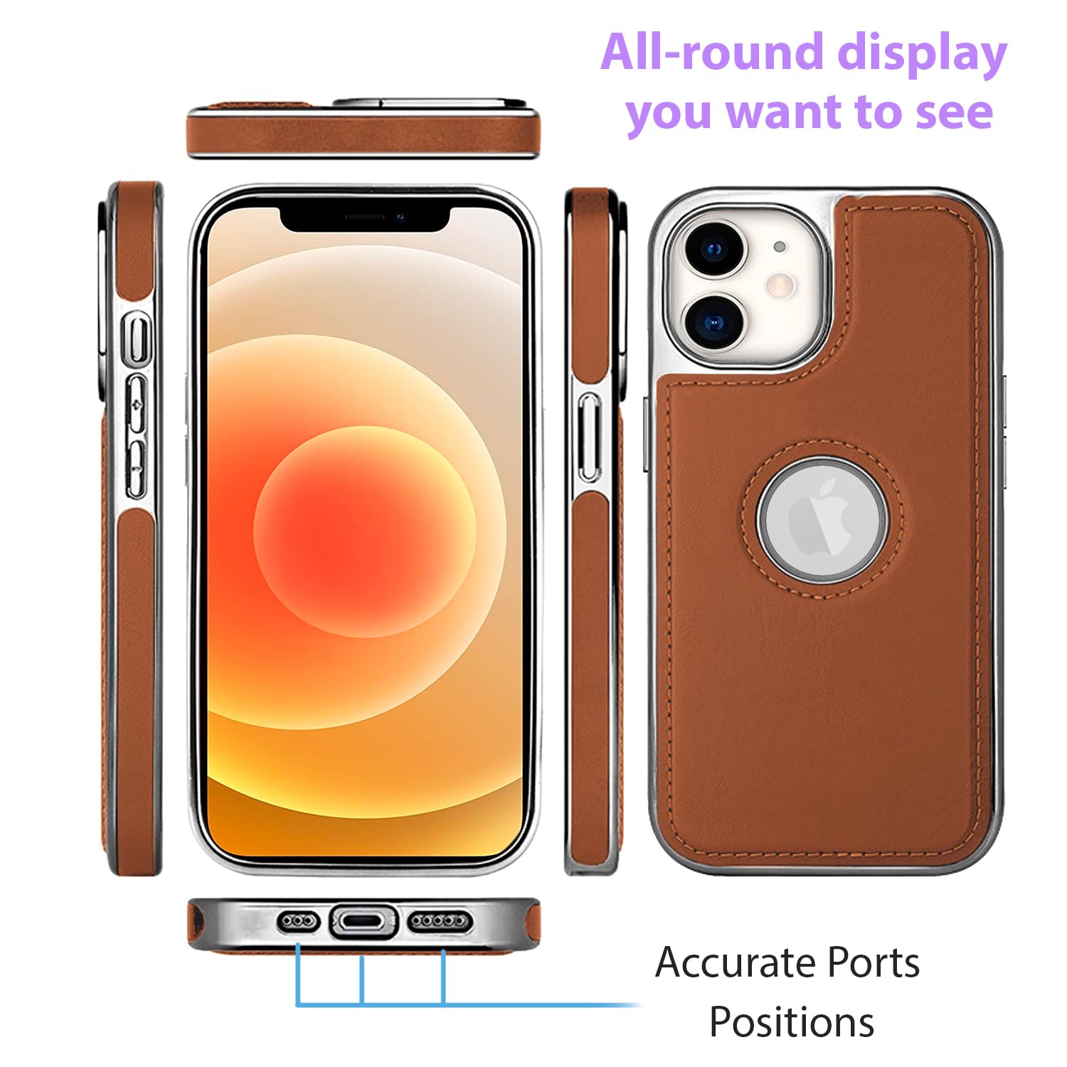 Pikkme iPhone 12/12 Pro tan back cover – photo 2