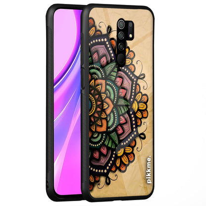 Pikkme Hybrid mobile back cover for Redmi 9 Prime