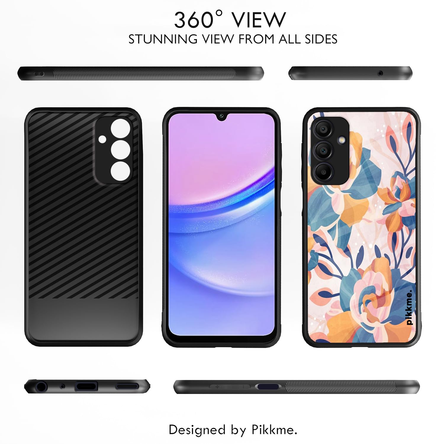 Samsung A15 5G Flower phone cover by Pikkme – photo 2