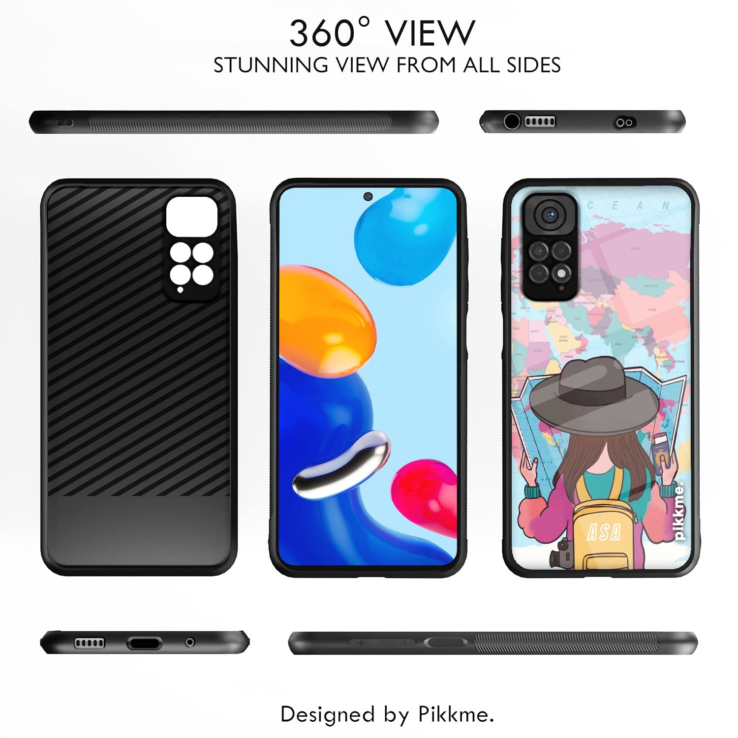 Redmi Note 11/Note 11s Hybrid mobile cover by Pikkme – photo 2