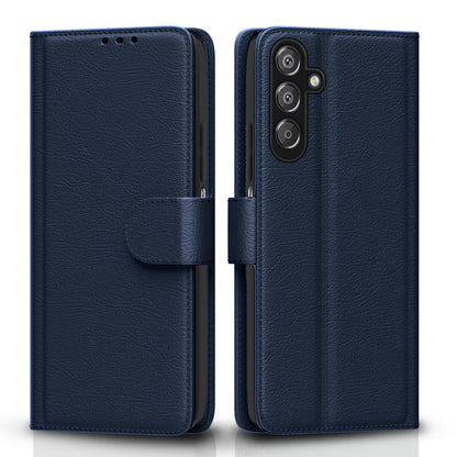 Pikkme Samsung Galaxy A16 5g Vintage Flip Cover (Blue)