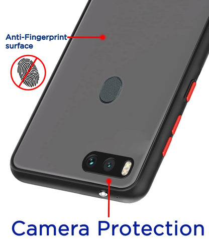 Black Hybrid mobile cover for Mi A1 – Pikkme – photo 2