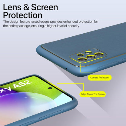 Samsung A52/A52s back cover in blue by Pikkme – photo 4