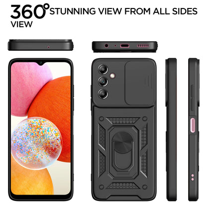 Black mobile back cover for Samsung A14 4G/A14 5G/360 – Pikkme – photo 5