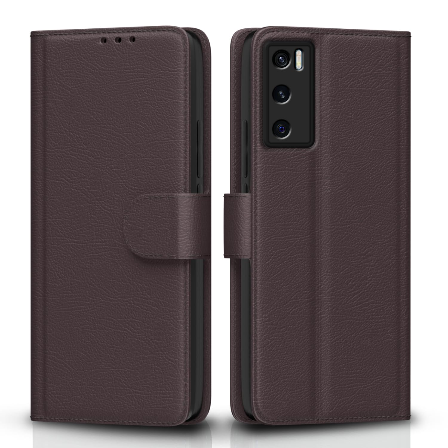 Pikkme Vivo V20 SE Wallet coffee flip case
