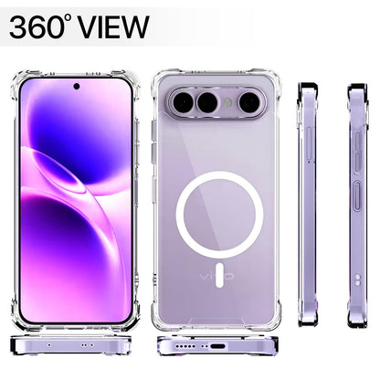 Pikkme Vivo X300 FE 5G transparent mag-safe back cover – photo 7