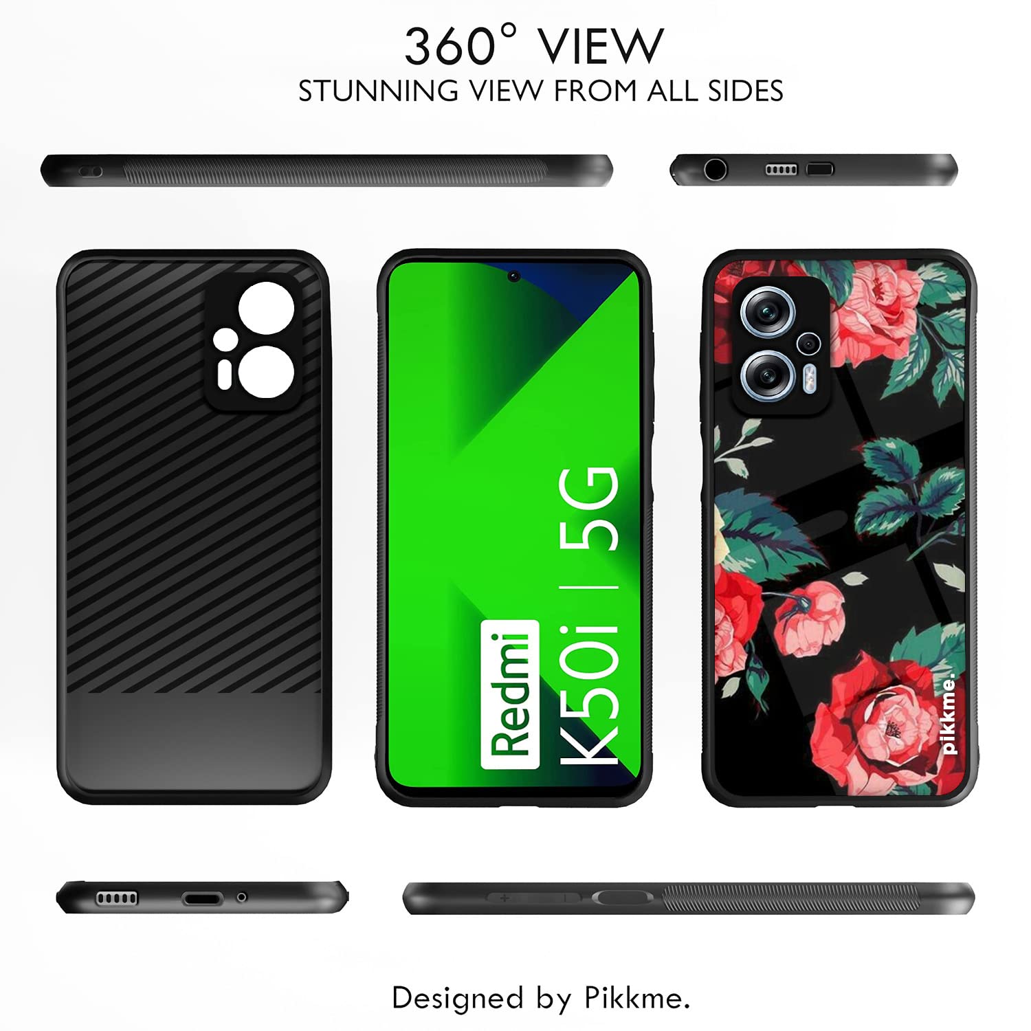 Flower Back cover for Redmi K50i 5G – Pikkme – photo 2