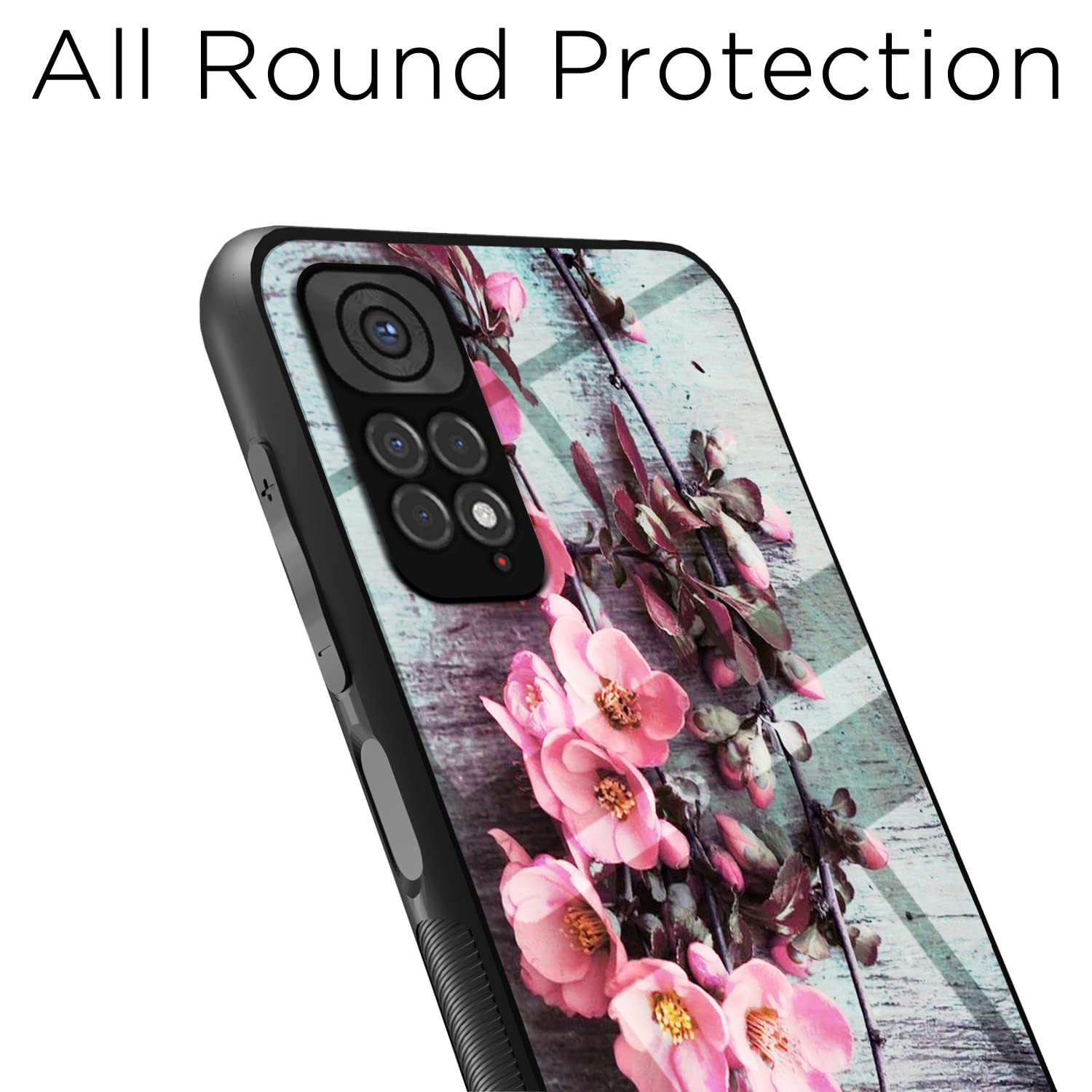 Redmi Note 11/Note 11s Flower mobile back cover by Pikkme – photo 7