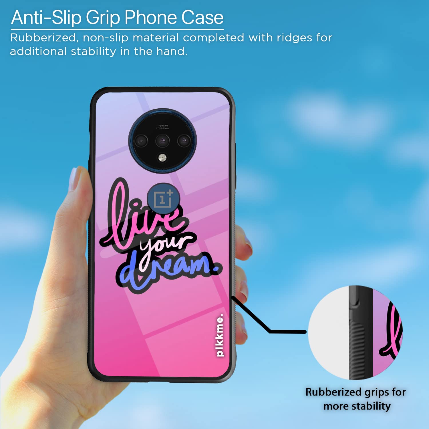 Pikkme OnePlus 7T Hybrid back cover – photo 5