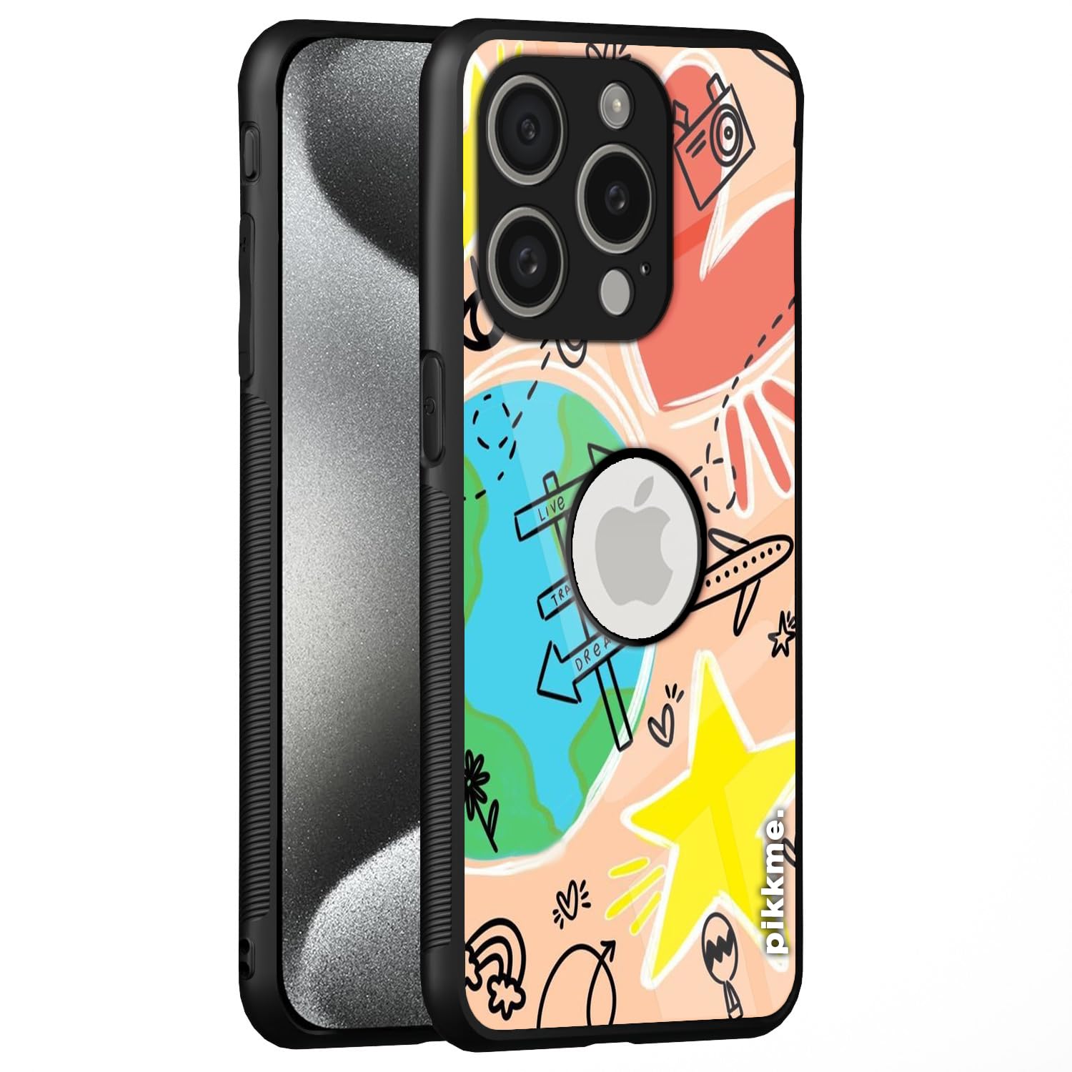 Hybrid Mobile back cover for iPhone 15 Pro – Pikkme