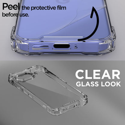 Pikkme transparent mobile cover for Google Pixel 9A – photo 3
