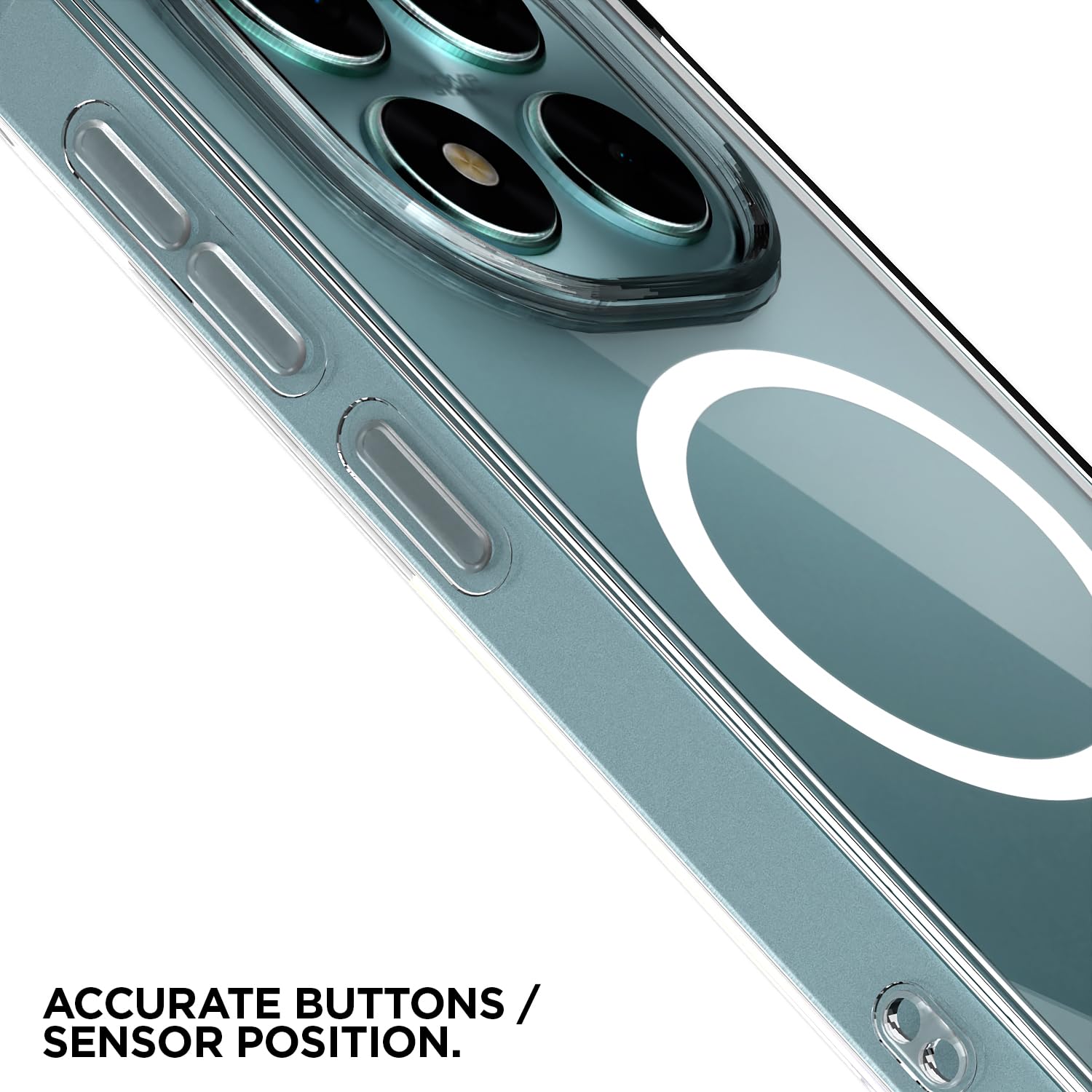 Redmi Note 15 Pro 5G MagSafe back cover in transparent mag-safe by Pikkme – photo 6