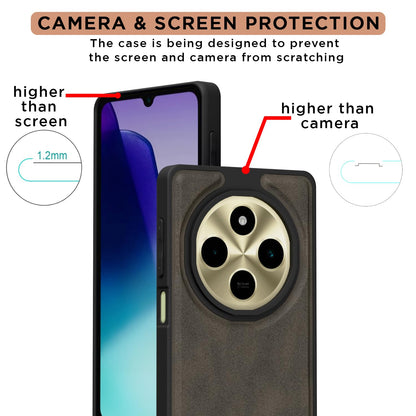 Pikkme Redmi A4/14C/Poco C75 5G brown back cover – photo 4