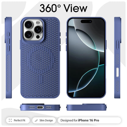 Blue back cover for iPhone 16 Pro – Pikkme – photo 3