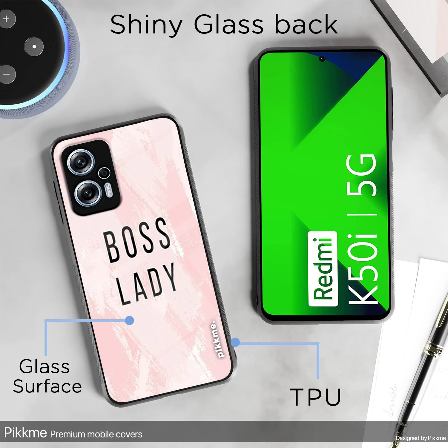 Pikkme Redmi K50i 5G Hybrid mobile cover – photo 3