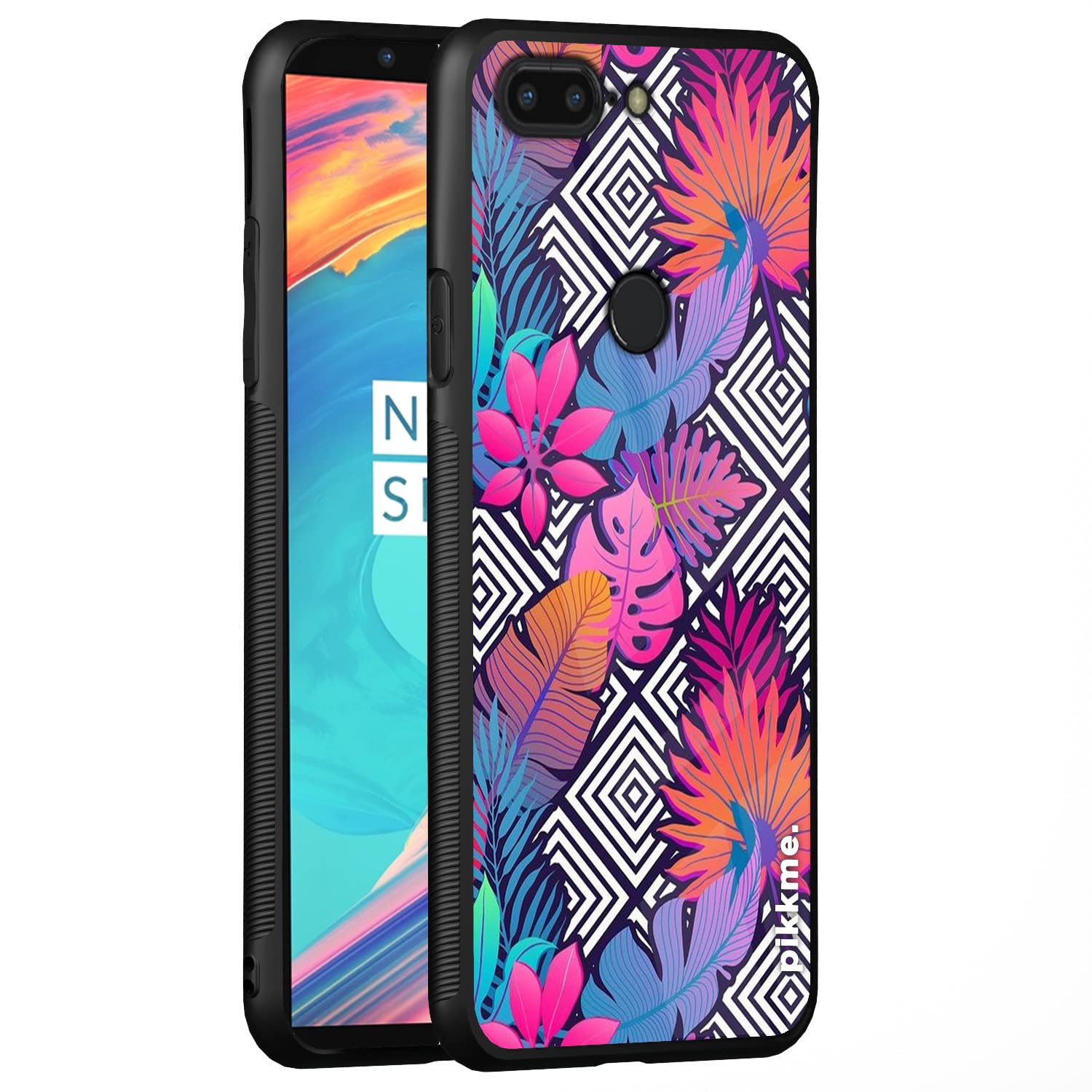 Pikkme OnePlus 5T Flower back cover