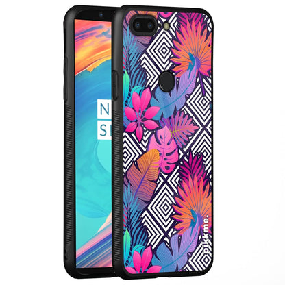 Pikkme OnePlus 5T Flower back cover