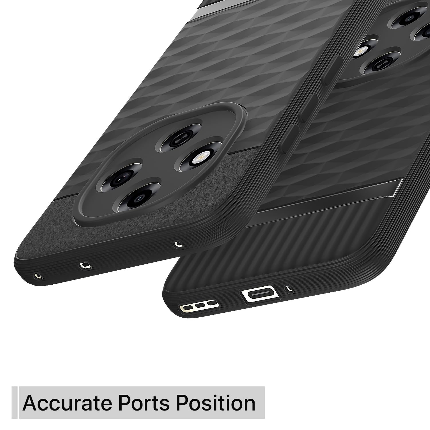 Pikkme black mobile cover for Oppo F31 Pro 5G – photo 4
