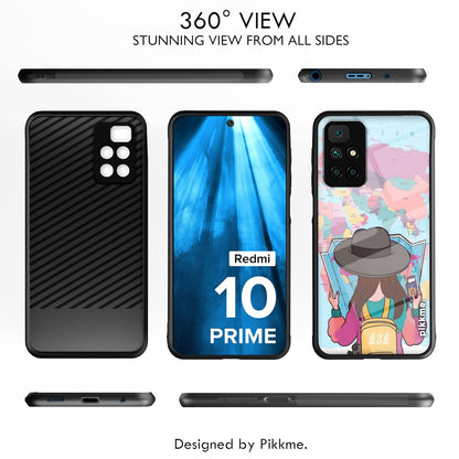 Redmi 10 Prime Hybrid mobile back cover by Pikkme – photo 2