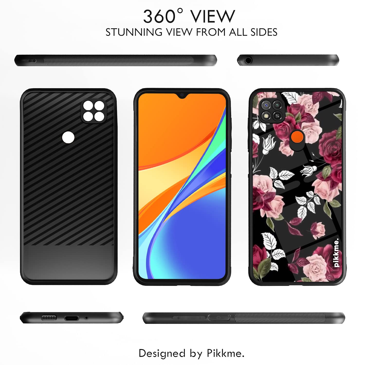 Pikkme Flower phone cover for Redmi 10A/9, Poco C31 – photo 2