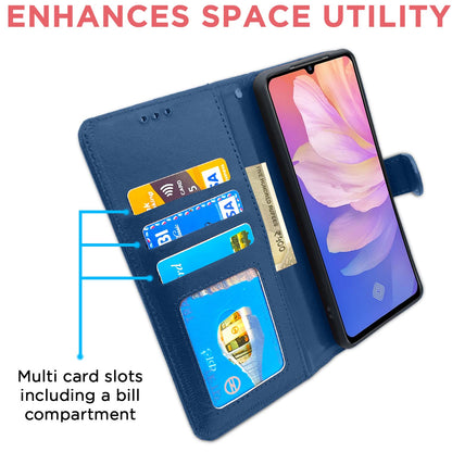Vivo S1 Pro Wallet wallet flip cover in blue by Pikkme – photo 2
