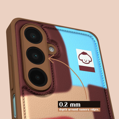 Pikkme  Samsung Galaxy A16 5G Cute Girlish Dog Series Back Cover (Design3)