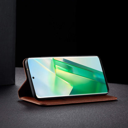 Brown Magnetic flip case for Vivo T2 Pro 5G – Pikkme – photo 5