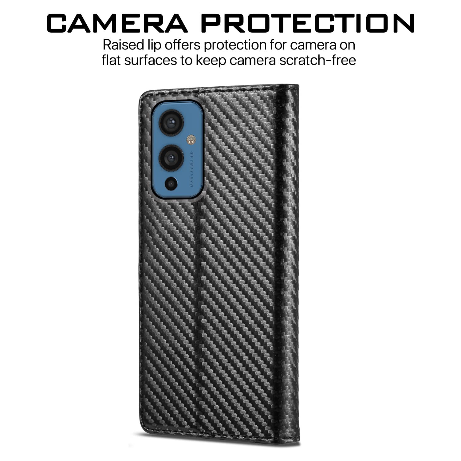 OnePlus 9 Wallet mobile flip cover in black by Pikkme – photo 4