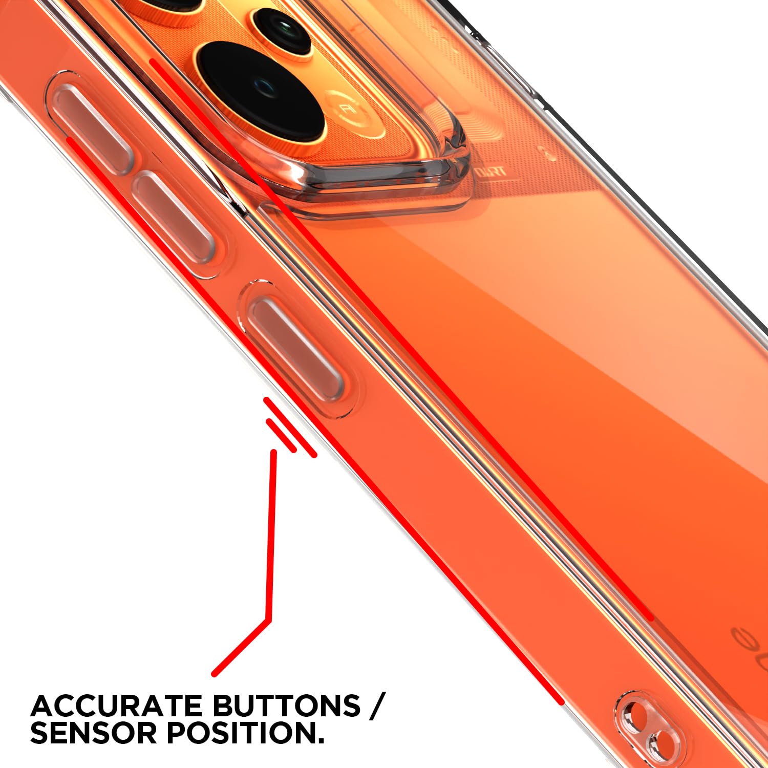 Pikkme transparent PC-TPU phone cover for Realme P4 Power 5G – photo 6