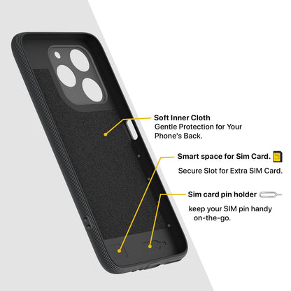Pikkme grey phone cover for Realme P4 Lite 4G – photo 6