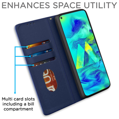 Pikkme Samsung M40 blue wallet flip cover – photo 3