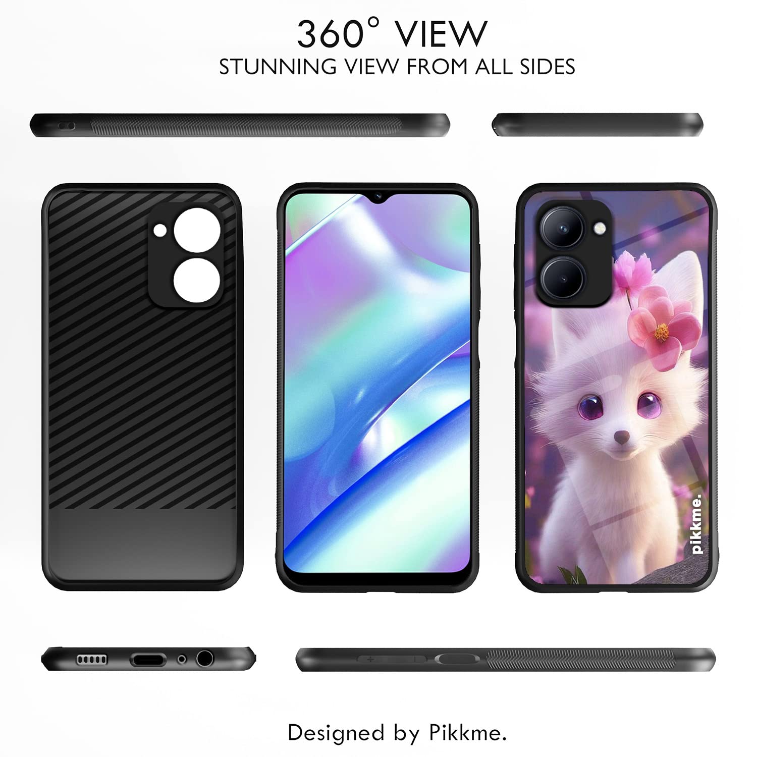 Realme C33 Hybrid phone cover by Pikkme – photo 2