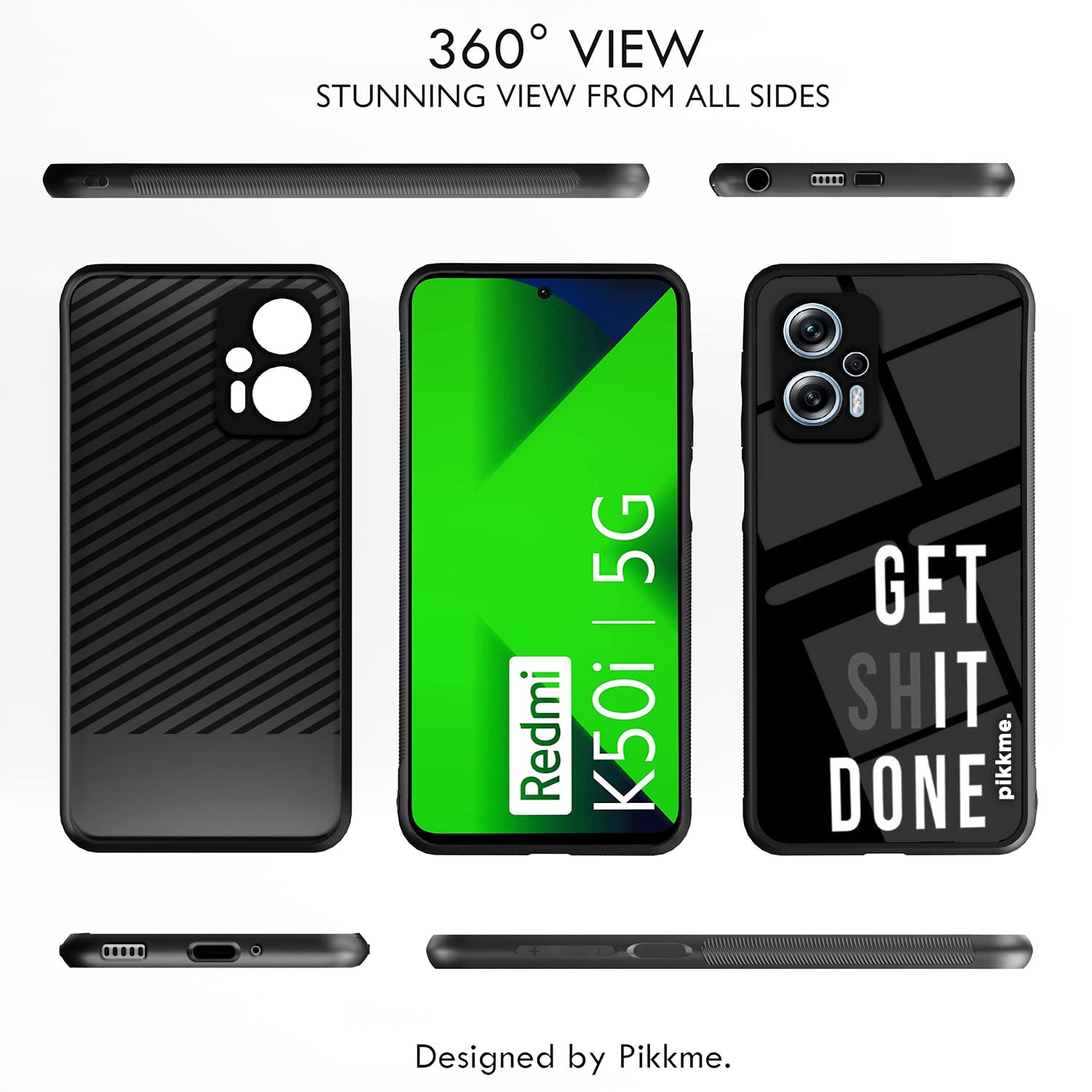 Pikkme Redmi K50i 5G Hybrid back cover – photo 2