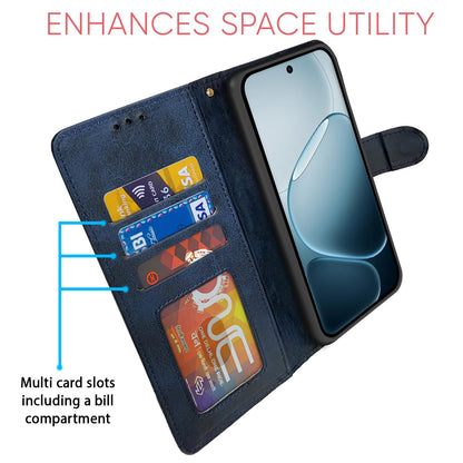 Pikkme Oppo F31 Pro Plus 5G Magnetic navy & light blue flip case – photo 5