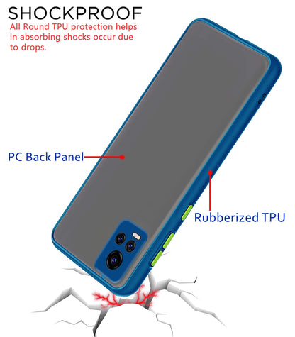 Pikkme blue Hybrid mobile back cover for Vivo V20 Pro – photo 4