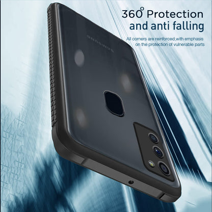 Pikkme Samsung M30s/M21/M21 2021 Clear black mobile back cover – photo 2