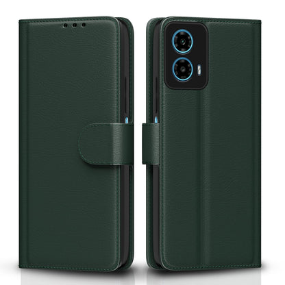 Green Wallet flip case for Moto G34/G45 5G – Pikkme