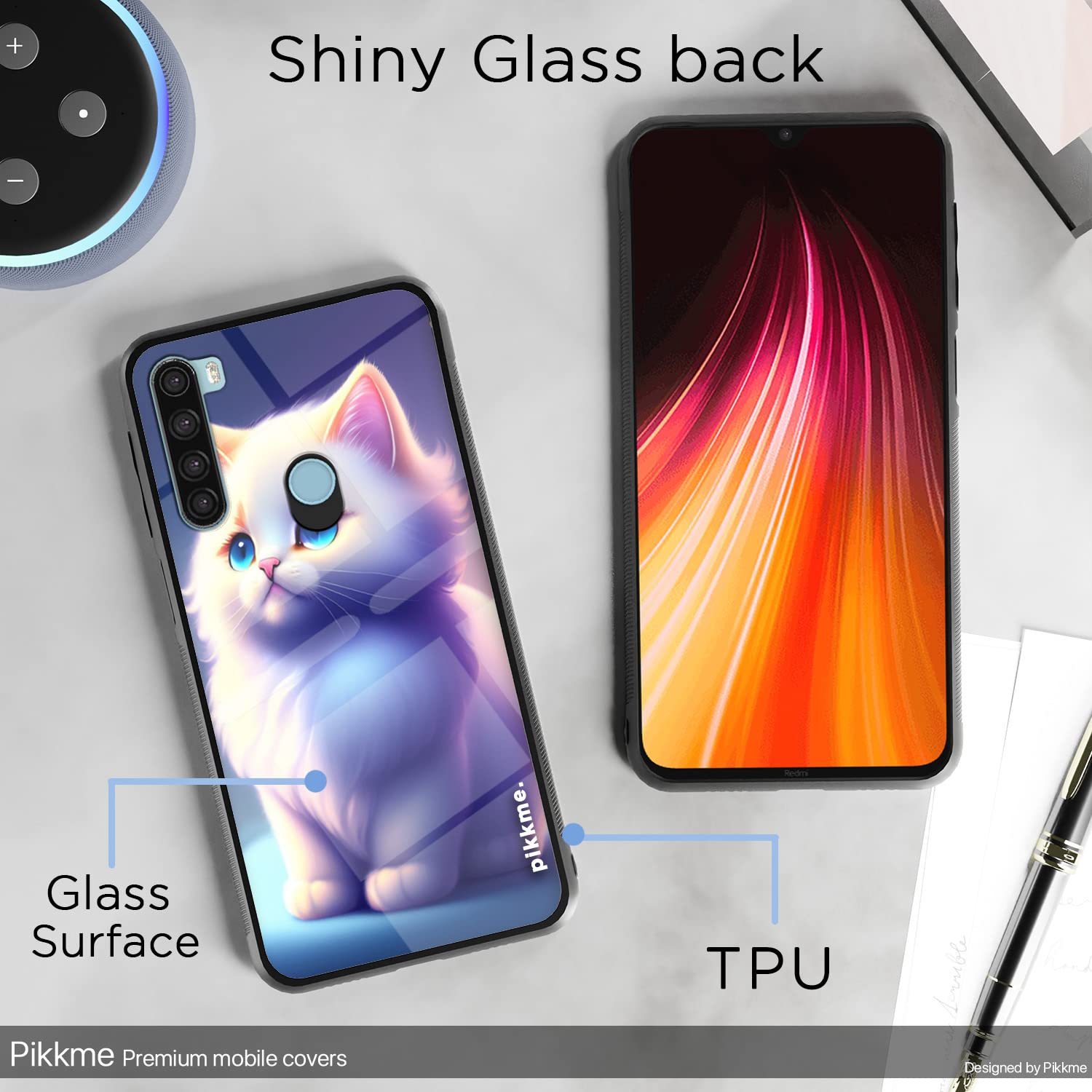 Pikkme Redmi Note 8 Cat mobile cover – photo 3