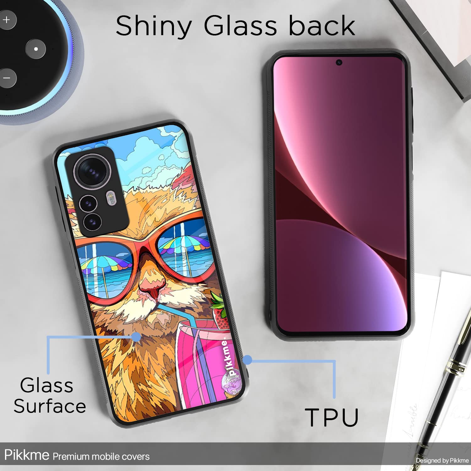 Mi 12 Pro 5G Cat mobile cover by Pikkme – photo 3